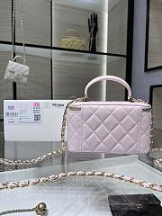 Okify CC 25P Vanity Bag In Pink 17x9.5x8cm - 5