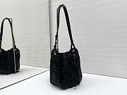 Okify Dior Small D-Motion Bag In Black Lambskin 18.5x20.5x11cm - 2