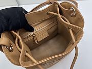 Okify Dior Small D-Motion Bag In Brown Lambskin 18.5x20.5x11cm - 2