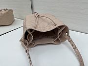 Okify Dior Medium D-Motion Bag In Pink Lambskin 23x24x13cm - 6