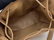 Okify Dior Medium D-Motion Bag In Brown Lambskin 23x24x13cm - 2