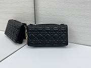 Okify Dior My Dior Mini Bag In Black Lambskin 21x11.5x4.5cm - 2