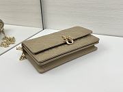 Okify Dior My Dior Mini Bag In Beige Lambskin 21x11.5x4.5cm - 4