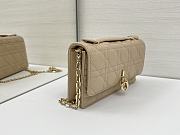 Okify Dior My Dior Mini Bag In Light Beige Lambskin 21x11.5x4.5cm - 6
