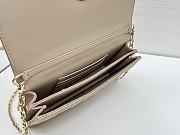 Okify Dior My Dior Mini Bag In Light Beige Lambskin 21x11.5x4.5cm - 3
