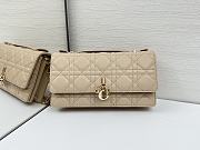 Okify Dior My Dior Mini Bag In Light Beige Lambskin 21x11.5x4.5cm - 2