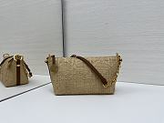 Okify Dior Diorstar Hobo Raffia Bag 28.5x14.5x10cm - 2