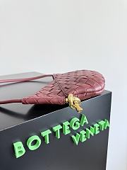 Okify Bottega Veneta Baby Solstice Bag In Red 28x18x5cm - 5