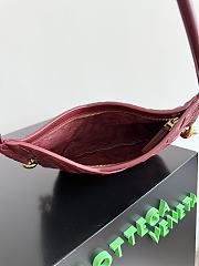 Okify Bottega Veneta Baby Solstice Bag In Red 28x18x5cm - 6