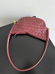 Okify Bottega Veneta Baby Solstice Bag In Red 28x18x5cm - 2