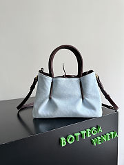 Okify Bottega Veneta Small Pinacoteca Bag In Dark Red 24x15x12cm - 5