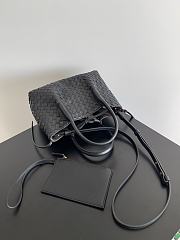 Okify Bottega Veneta Small Pinacoteca Bag In Black 24x15x12cm - 6