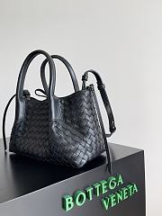 Okify Bottega Veneta Small Pinacoteca Bag In Black 24x15x12cm - 3