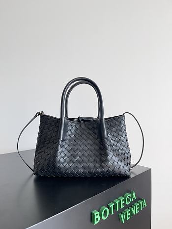 Okify Bottega Veneta Small Pinacoteca Bag In Black 24x15x12cm