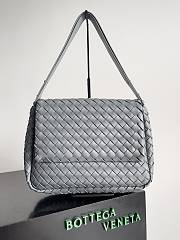 Okify Bottega Veneta Large Cobble Bag In Gray 36x26x13cm - 1