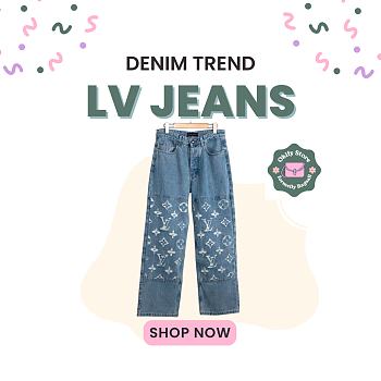 Okify Louis Vuitton Denim Skate Jeans 1AGIVB 