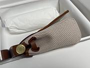 Okify Hermes Herbag 20 In Brown With Gold Hardware  - 5