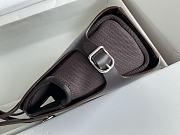 Okify Hermes Tablier Sellier Bag In Dark Brown 26x16x9cm  - 3