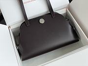 Okify Hermes Tablier Sellier Bag In Dark Brown 26x16x9cm  - 1