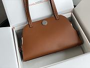 Okify Hermes Tablier Sellier Bag In Brown 26x16x9cm  - 5
