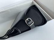 Okify Hermes Tablier Sellier Bag In Black 26x16x9cm  - 5