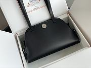 Okify Hermes Tablier Sellier Bag In Black 26x16x9cm  - 1