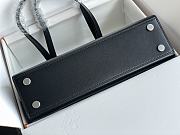 Okify Hermes Tablier Sellier Bag In Black 26x16x9cm  - 2