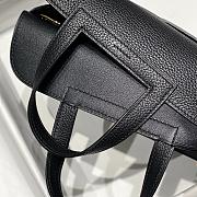 Okify Hermes Halzan Bag In Black 25cm - 5