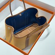 Okify Hermes Garden Party Bag In Brown 30cm - 6