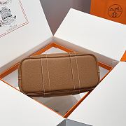 Okify Hermes Garden Party Bag In Brown 30cm - 4