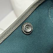 Okify Hermes Garden Party Bag In Beige And Gray 30cm - 2