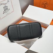 Okify Hermes Garden Party Bag In Black 30cm - 3