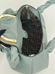 Okify Fendi Small Spy Bag In Blue 32x12x18cm  - 4