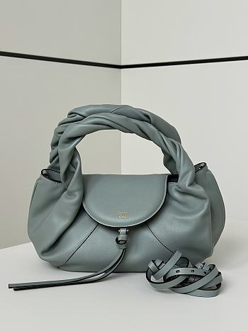 Okify Fendi Small Spy Bag In Blue 32x12x18cm 