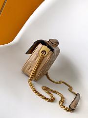 Okify Fendi Baguette Bag In Brown 24x7x14.5cm - 4