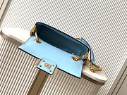 Okify Fendi Baguette Bag In Blue 24x7x14.5cm - 2