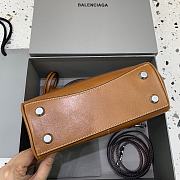Okify Balenciaga Mini Rodeo Bag In Brown 22x10x8.3cm - 5
