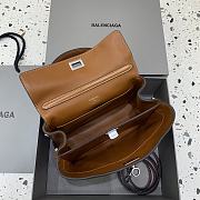 Okify Balenciaga Mini Rodeo Bag In Brown 22x10x8.3cm - 4
