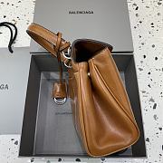 Okify Balenciaga Mini Rodeo Bag In Brown 22x10x8.3cm - 3