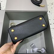 Okify Balenciaga Mini Rodeo Bag In Black With Gold Hardware 22x10x8.3cm - 4