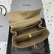 Okify Balenciaga Mini Rodeo Bag In Beige 22x10x8.3cm - 4