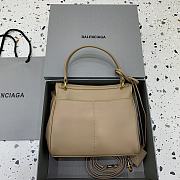 Okify Balenciaga Mini Rodeo Bag In Beige 22x10x8.3cm - 2