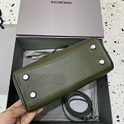 Okify Balenciaga Mini Rodeo Bag In Green 22x10x8.3cm - 5