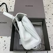 Okify Balenciaga Mini Rodeo Bag In White 22x10x8.3cm - 2