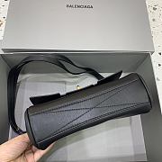 Okify Balenciaga Bel Air Flap Bag XS In Black 23x5.5x18cm - 5