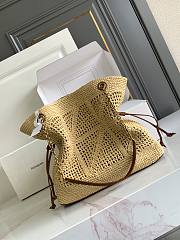 Okify YSL Jamie Shopping Raffia Tote Bag 35x35x10CM - 4