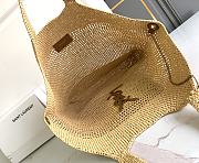 Okify YSL Icare Maxi Raffia Tote In Beige 37/55x43x5cm - 6