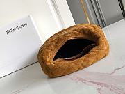Okify YSL Icarino In Caramel Quilted Suede Bag 17x13x3cm  - 4