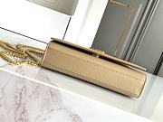 Okify YSL Kate Embossed Leather Bag In Beige 20x12.5x5cm - 6