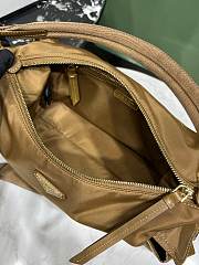 Okify Prada Explore Large Re-Nylon And Leather Bag In Brown 1BC264 32x22x11.5cm - 3
